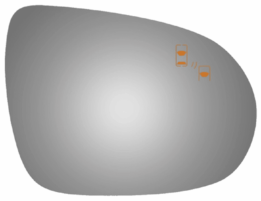 2020 KIA Sorento Passenger Right Side Mirror Glass