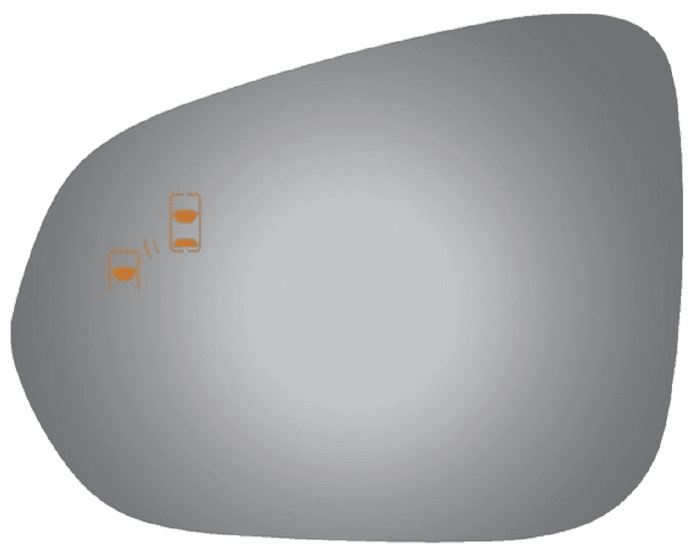 2020 Lexus RX350 Driver Left Side Mirror Glass