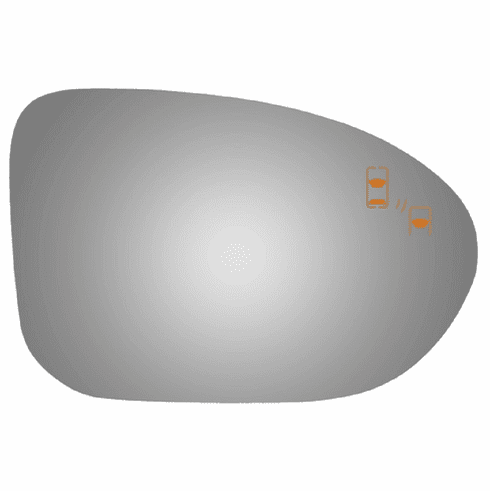 2020 Mazda MX-5 Miata Passenger Right Side Mirror Glass