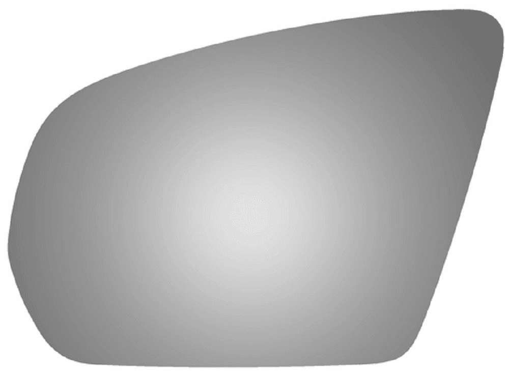 2020 Mercedes Benz E350 Driver Left Side Mirror Glass