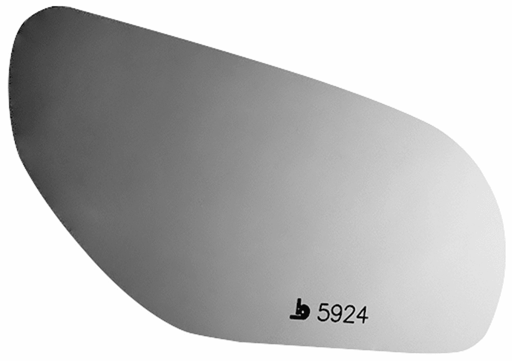 2020 Mitsubishi Eclipse Cross Passenger Right Side Mirror Glass