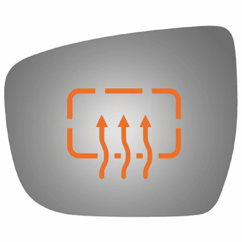 2020 Nissan Pathfinder Driver Left Side Mirror Glass