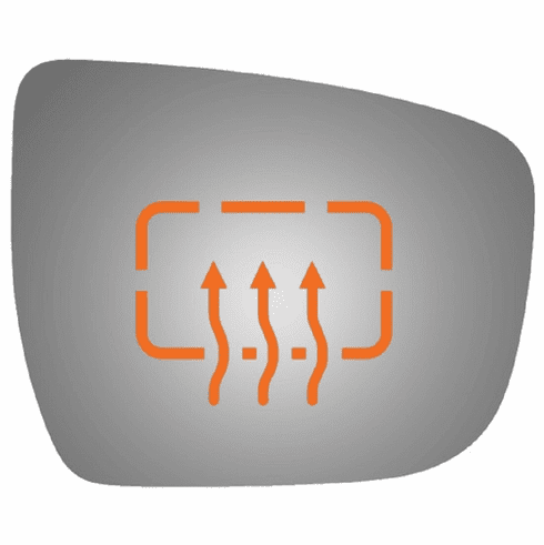 2020 Nissan Pathfinder Passenger Right Side Mirror Glass