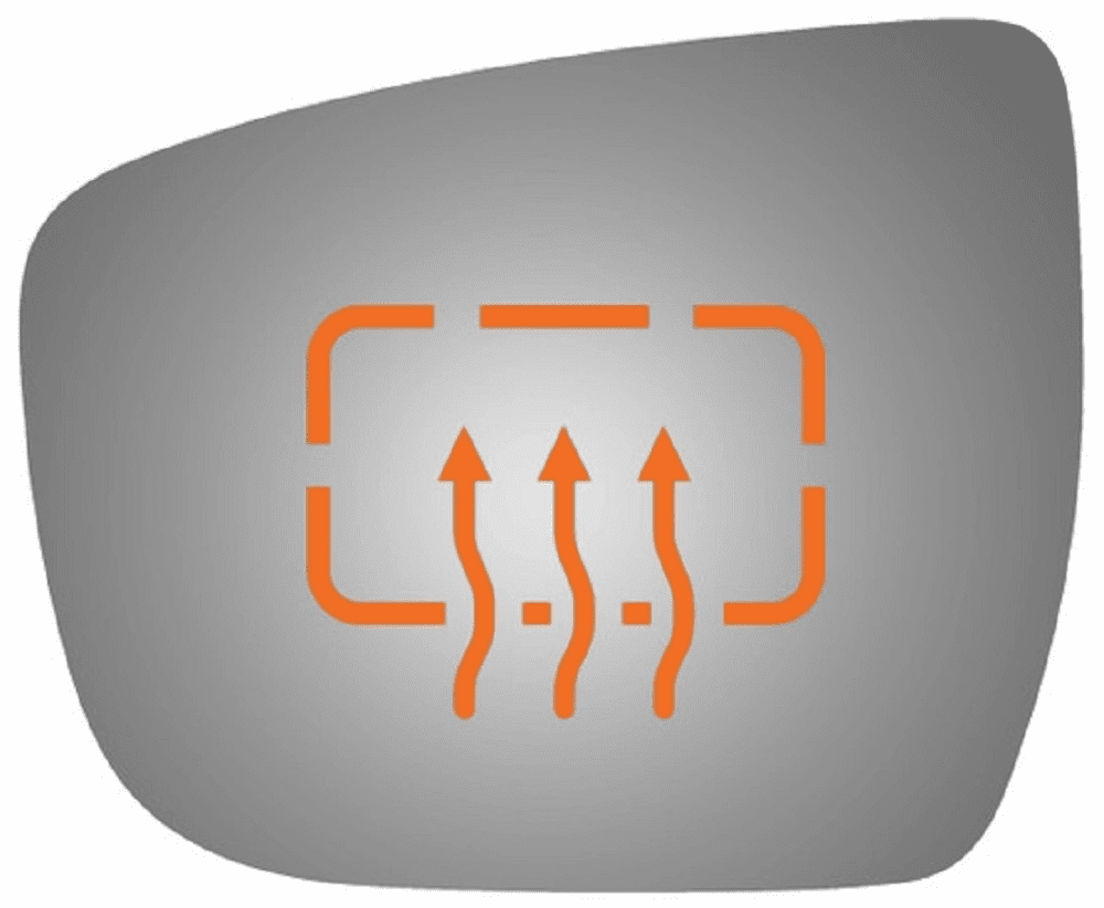 2020 Nissan Rogue Driver Left Side Mirror Glass