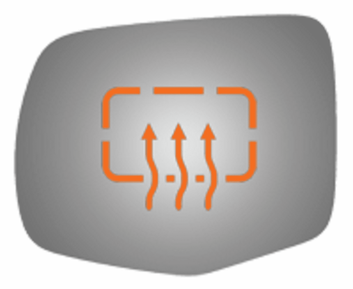 2021 Honda Ridgeline Driver Left Side Mirror Glass