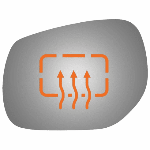 2021 Infiniti Q60 Driver Left Side Mirror Glass