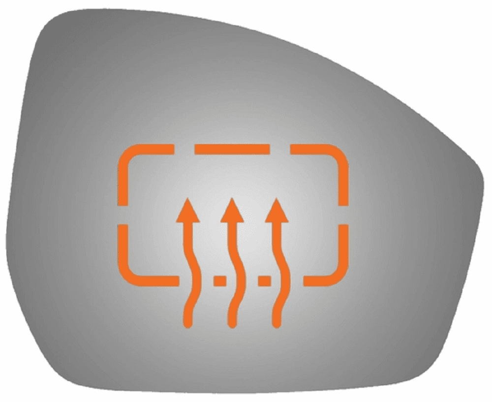 2021 Jaguar E-Pace Passenger Right Side Mirror Glass