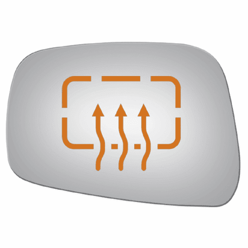 2021 Nissan Frontier Driver Left Side Mirror Glass