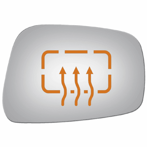 2021 Nissan Frontier Passenger Right Side Mirror Glass