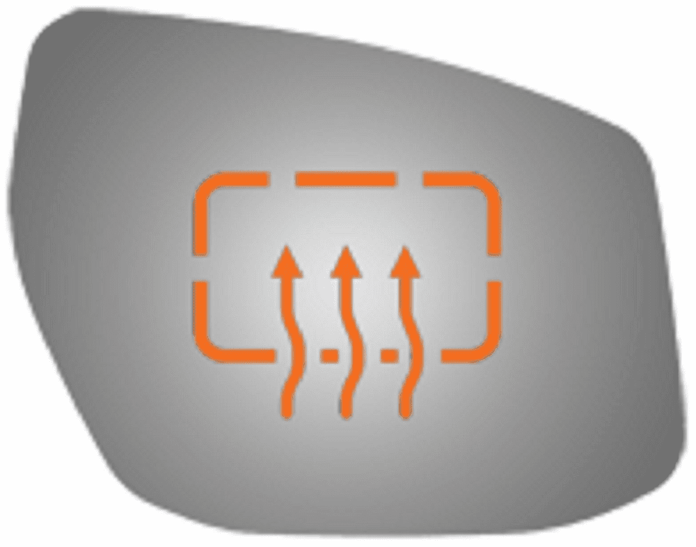 2021 Nissan Murano Passenger Right Side Mirror Glass