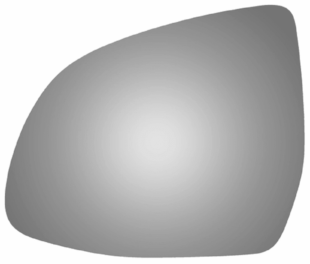 BMW X6 2015 2016 2017 2018 2019 2020 2021 2022 2023 2024 Left Driver Side Mirror Glass