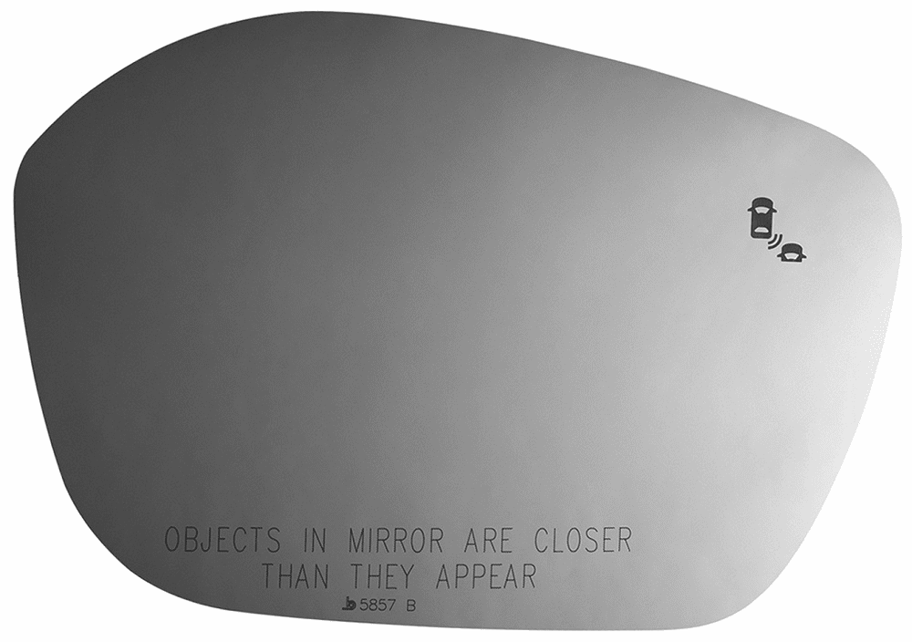 Honda Civic 2022 2023 2024 Right Passenger Side Mirror Glass with Blind Spot Icon