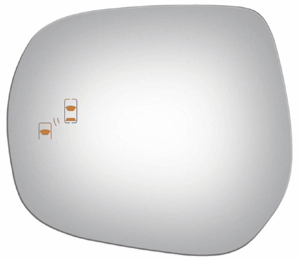 2022 Lexus GX460 Driver Left Side Mirror Glass