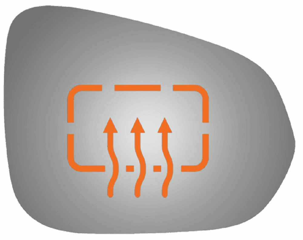 2022 Lexus RX450HL Passenger Right Side Mirror Glass