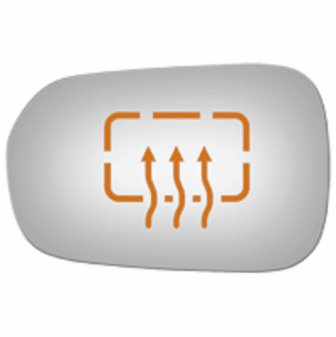 Acura CL 2001 Driver Side Heated Mirror Glass