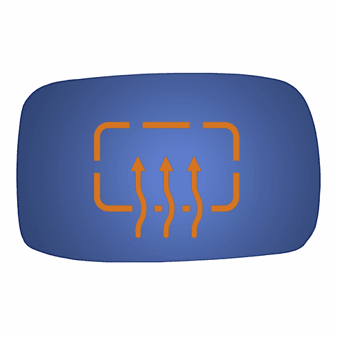 Acura CL 2002 Passenger Side Heated Mirror Glass