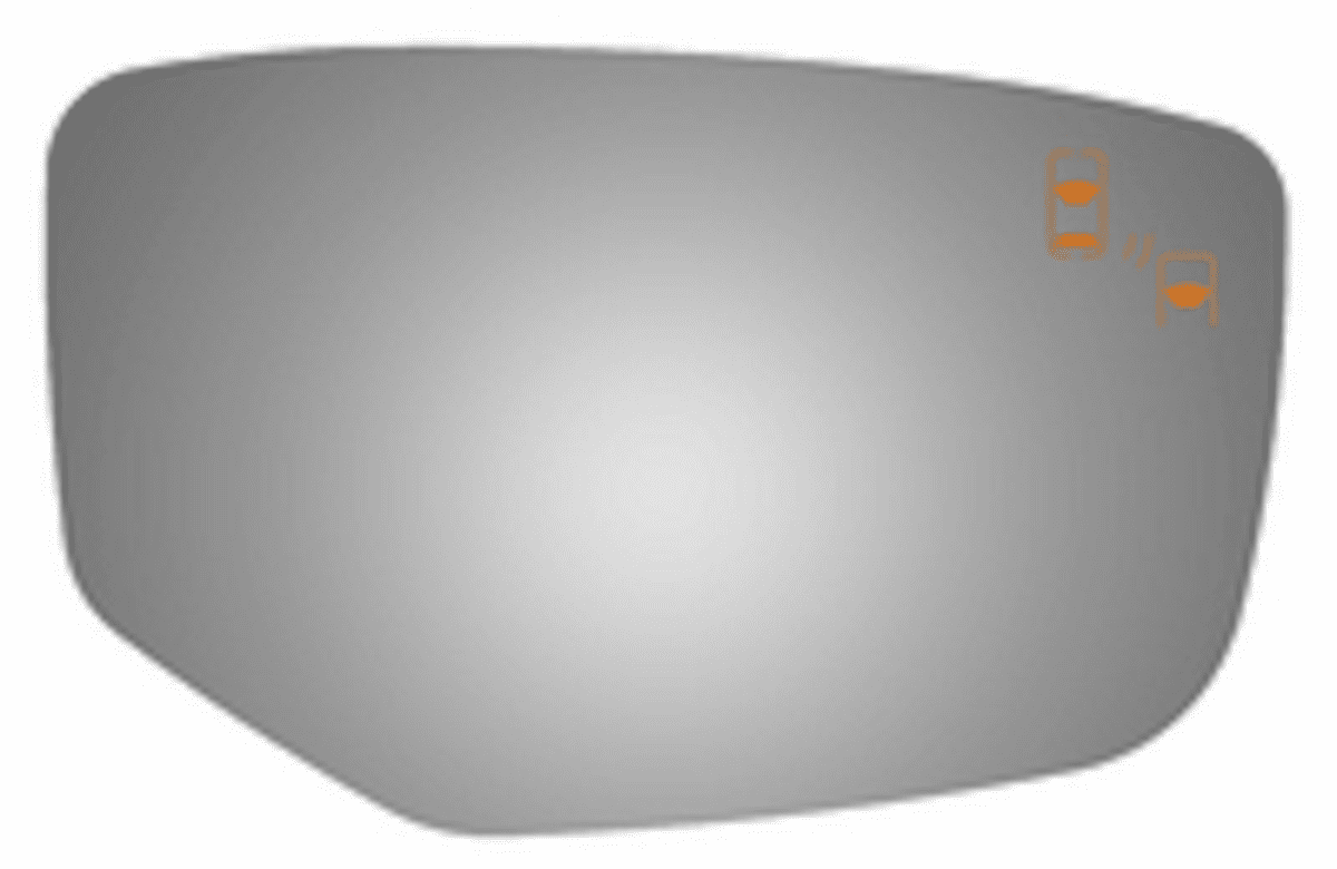 Acura ILX 2017 Passenger Side Mirror Glass