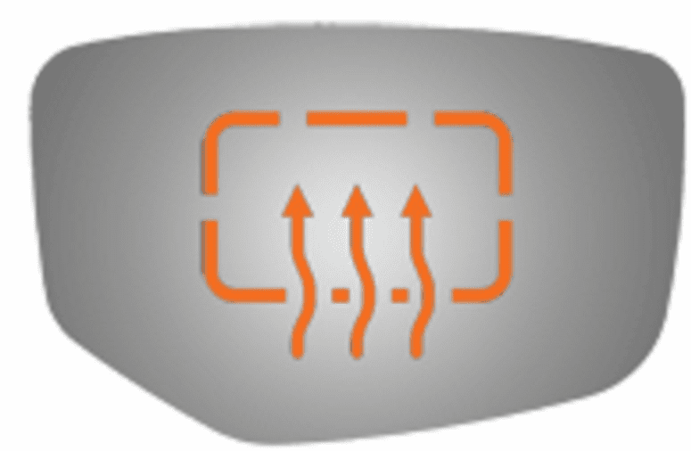 Acura ILX 2018 Passenger Right Side Mirror Glass Heated