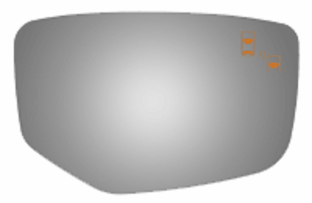Acura ILX 2020 2021 2022 Right Passenger Side Mirror Glass with Blind Spot Icon 