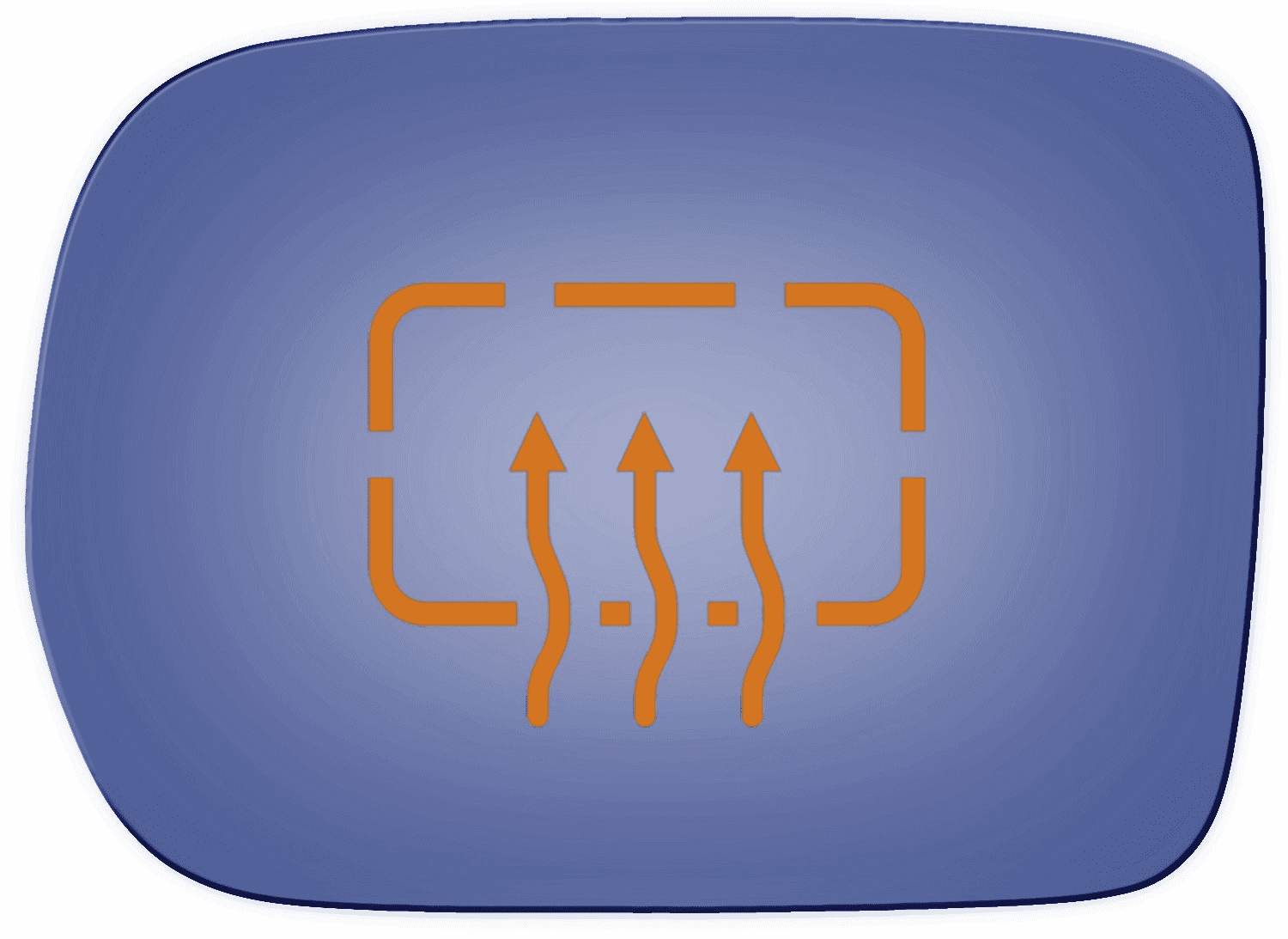 Acura MDX 2001 Driver Side Heated Mirror Glass