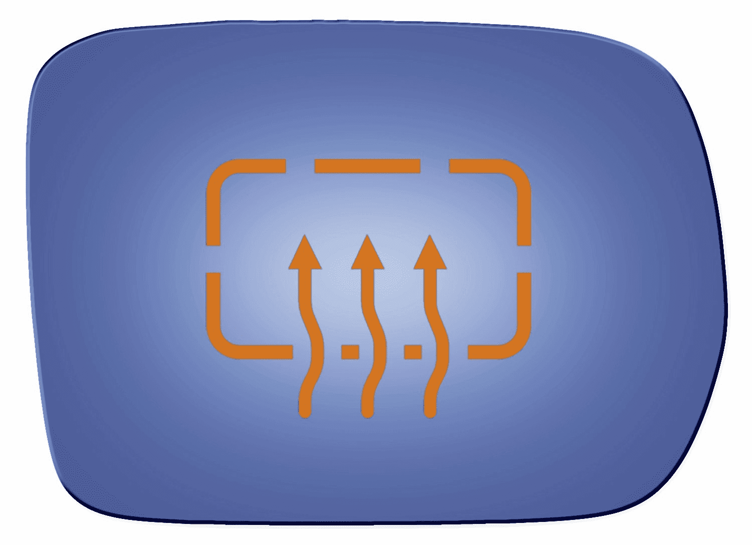 Acura MDX 2001 Passenger Side Heated Mirror Glass