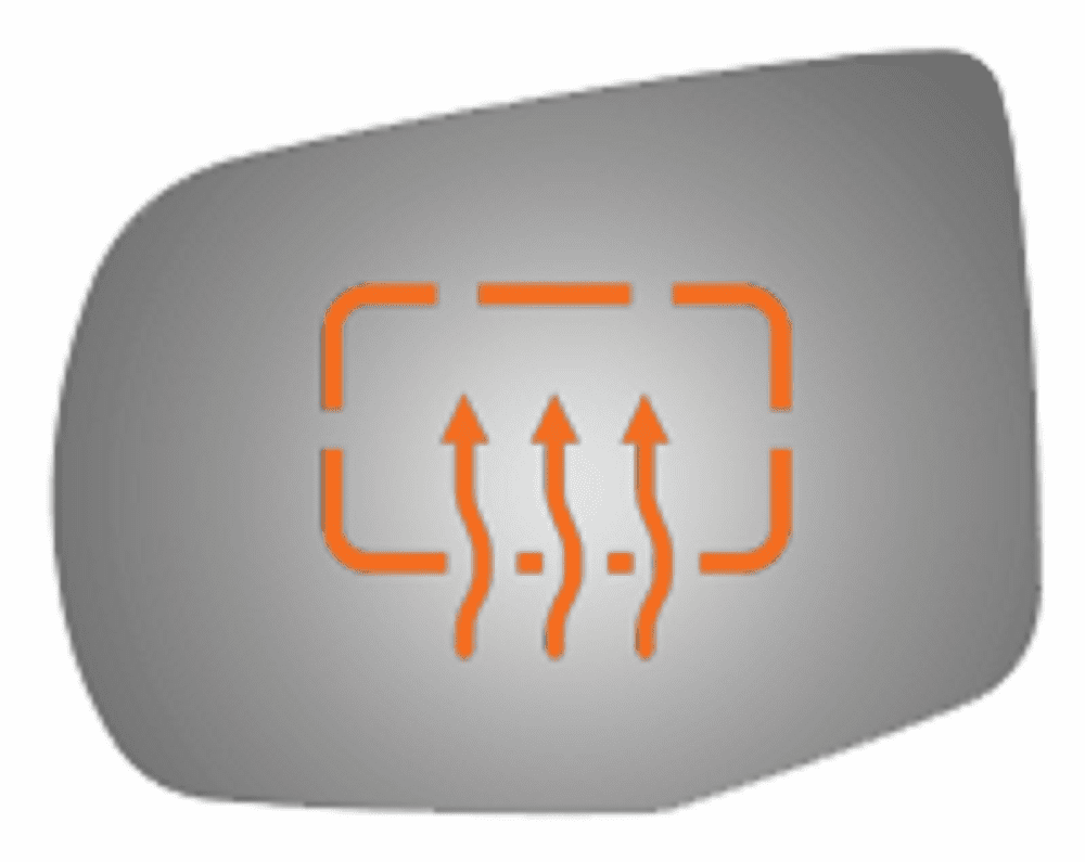 Acura MDX 2014 Driver Side Heated Mirror Glass