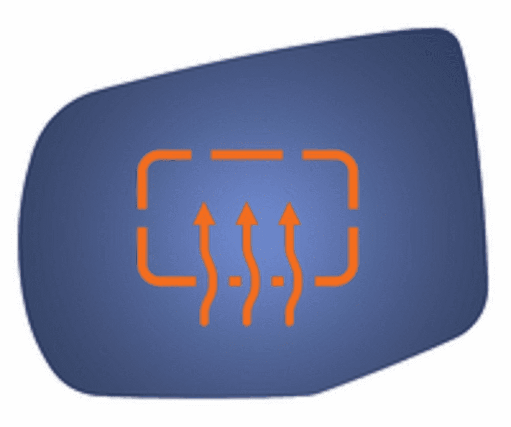 Acura MDX 2016 Driver Side Heated Mirror Glass