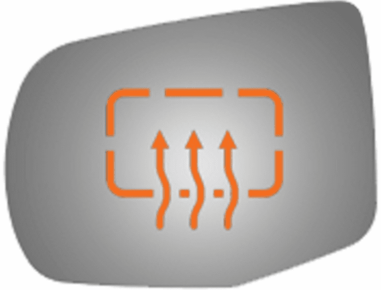 Acura MDX 2018 Driver Left Side Mirror Glass Heated