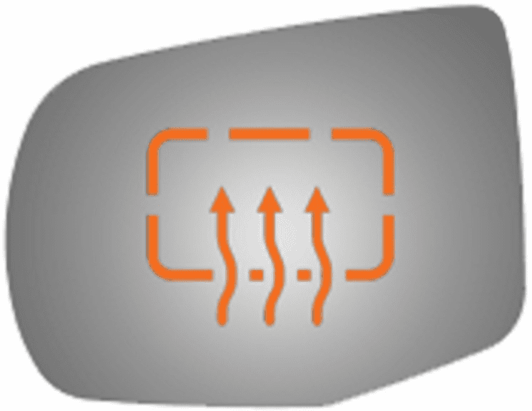 Acura MDX 2019 Driver Left Side Mirror Glass Heated