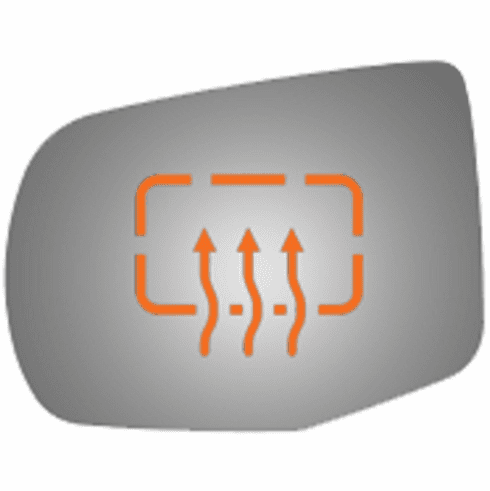 Acura MDX 2019 Driver Left Side Mirror Glass Heated