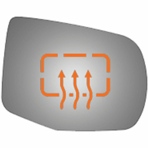 Acura MDX 2019 Passenger Right Side Heated Mirror Glass