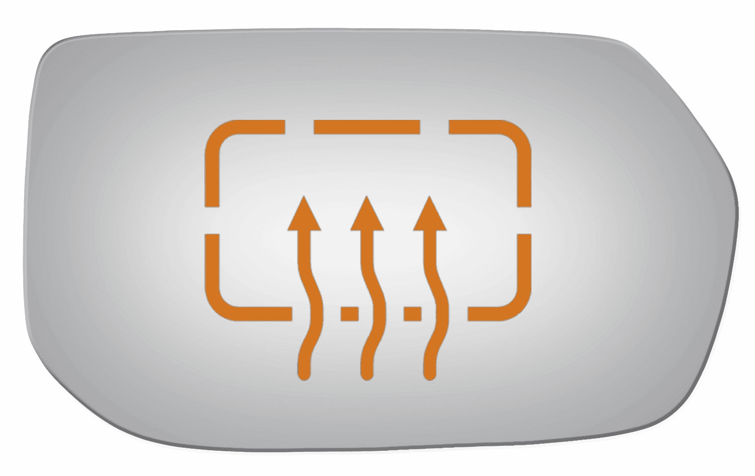 Acura RDX 2007 Passenger Side Heated Mirror Glass