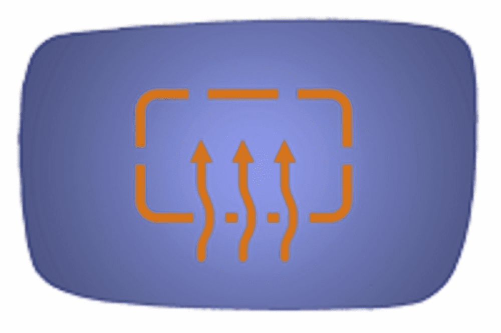 Acura RL 2010 Driver Side Heated Mirror Glass 