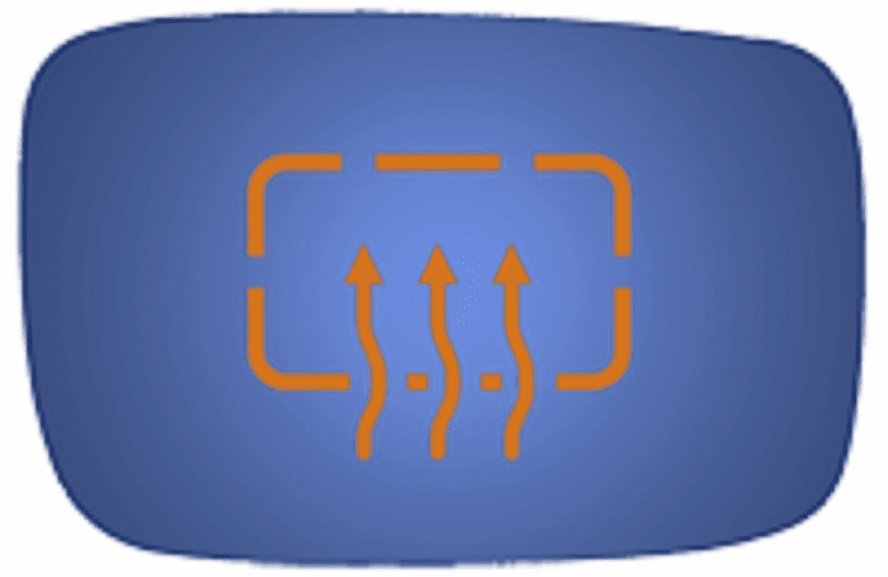 Acura RL 2010 Passenger Side Heated Mirror Glass 