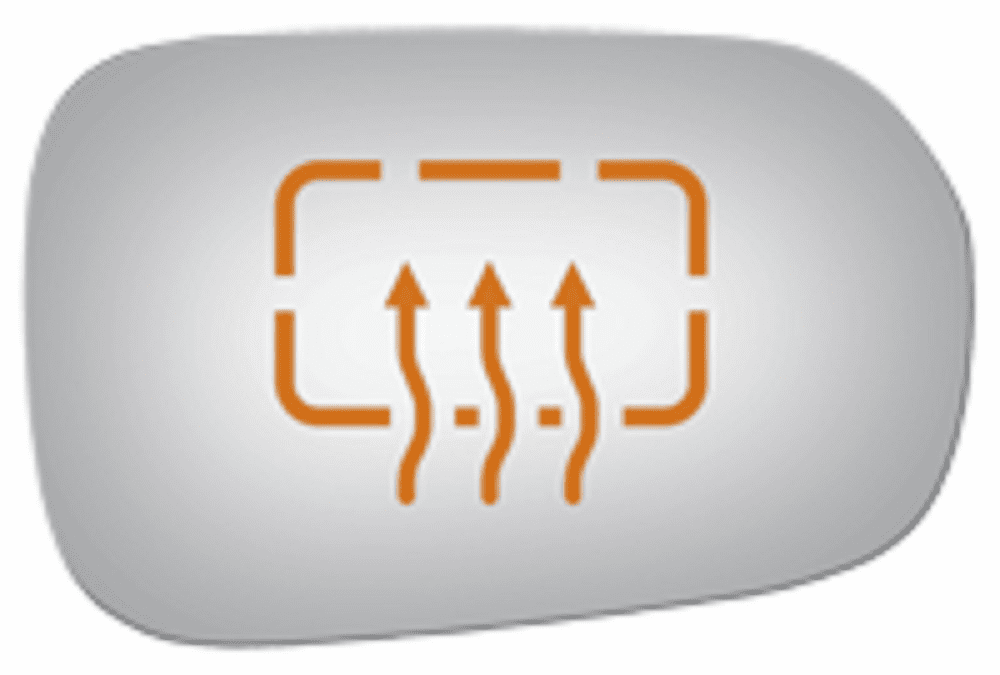 Acura TL 2000 Passenger Side Heated Mirror Glass 