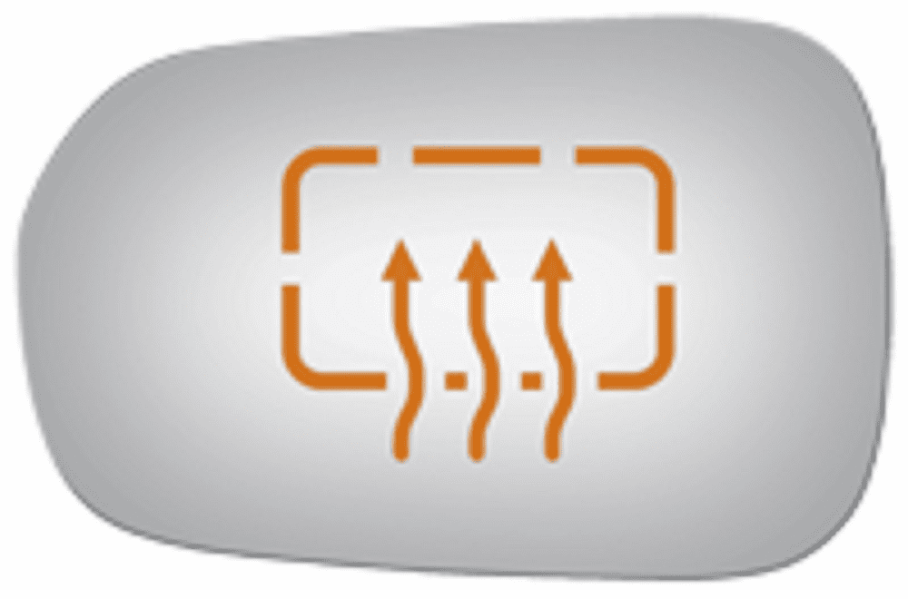 Acura TL 2001 Driver Side Heated Mirror Glass