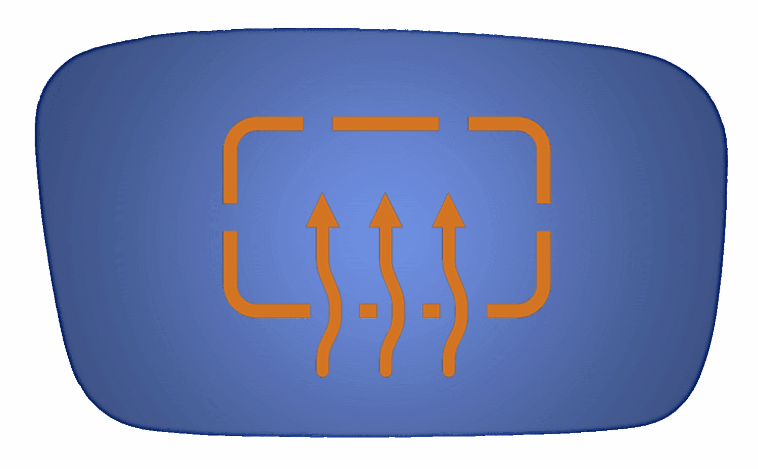 Acura TL 2004 Passenger Side Heated Mirror Glass 