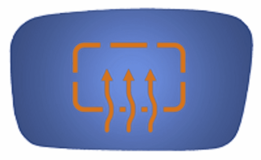 Acura TL 2005 Driver Side Heated Mirror Glass 