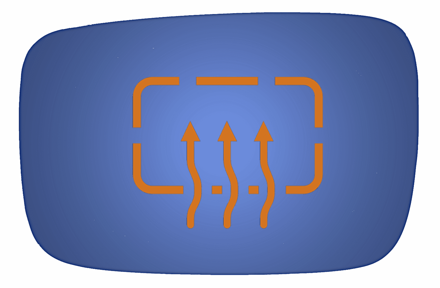 Acura TL 2007 Driver Side Mirror Glass Heated