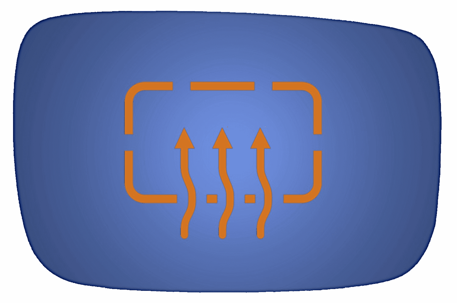 Acura TL 2007 Passenger Side Mirror Glass Heated