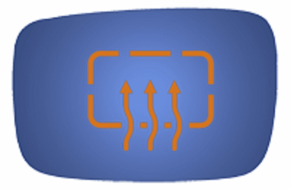 Acura TL 2008 Driver Side Mirror Glass Heated