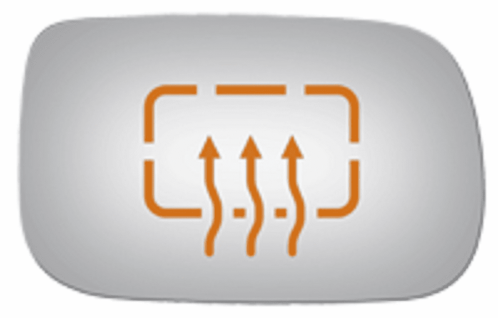 Acura TSX 2005 Passenger Side Heated Mirror Glass