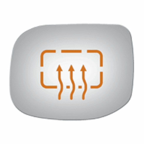 Acura TSX 2013 Driver Side Heated Mirror Glass