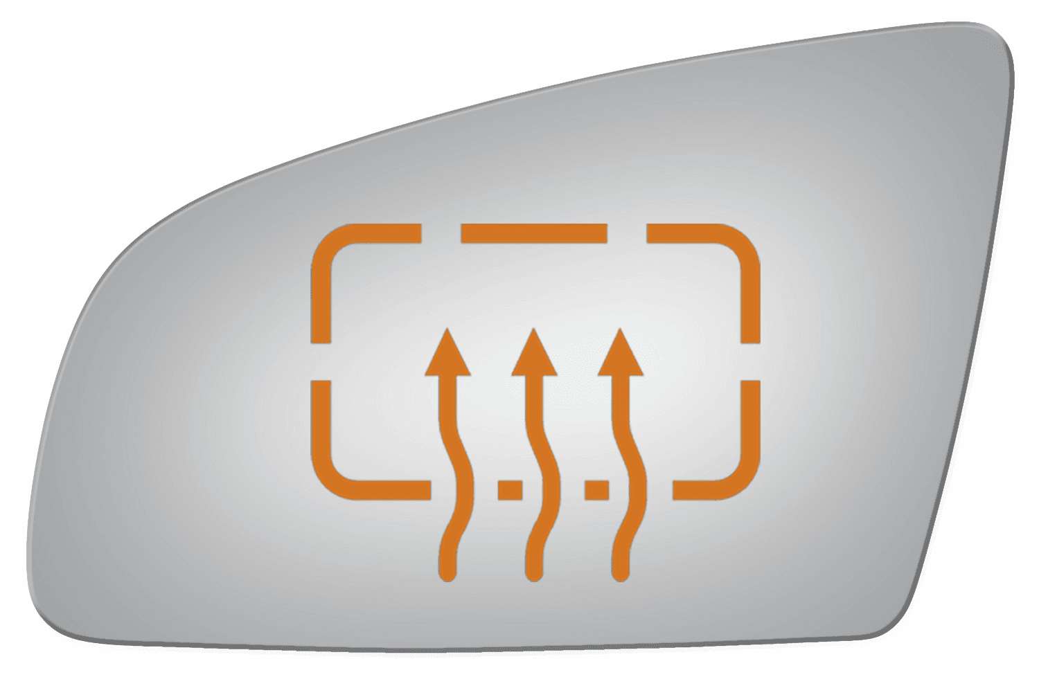 Audi A3 2006 2007 2008 Driver Side Heated Mirror Glass 