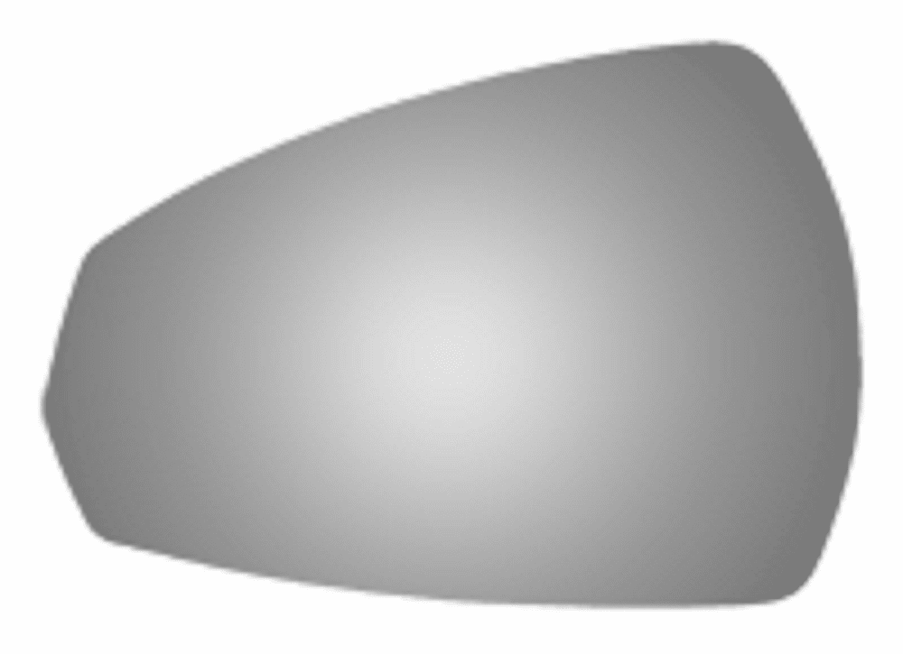 Audi A3 2016 Driver Side Mirror Glass