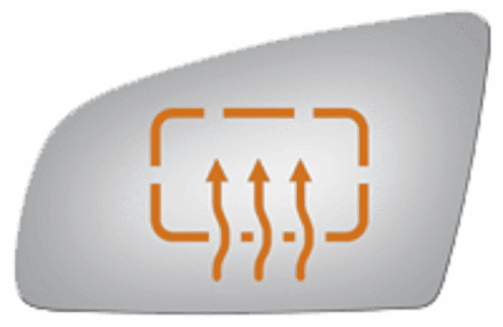 Audi A4 2006 2007 2008  Driver Side Heated Mirror Glass