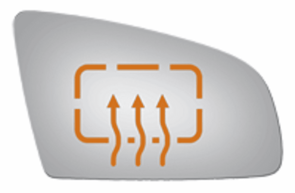 Audi A4 2006 2007 2008  Passenger Side Heated Mirror Glass