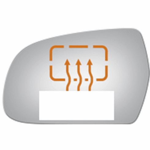 Audi A5 2017 Driver Left Side Heated Mirror Glass