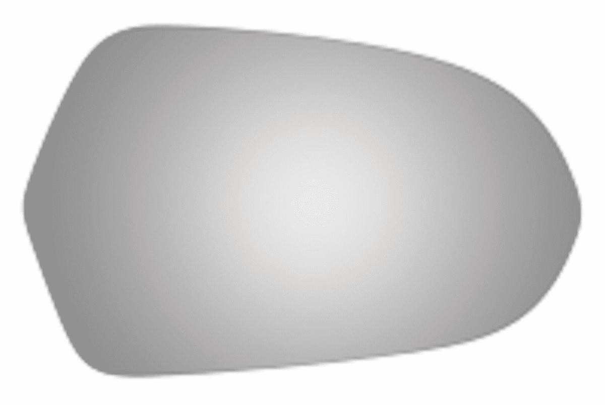 Audi A6 2017 Passenger Right Side Mirror Glass  