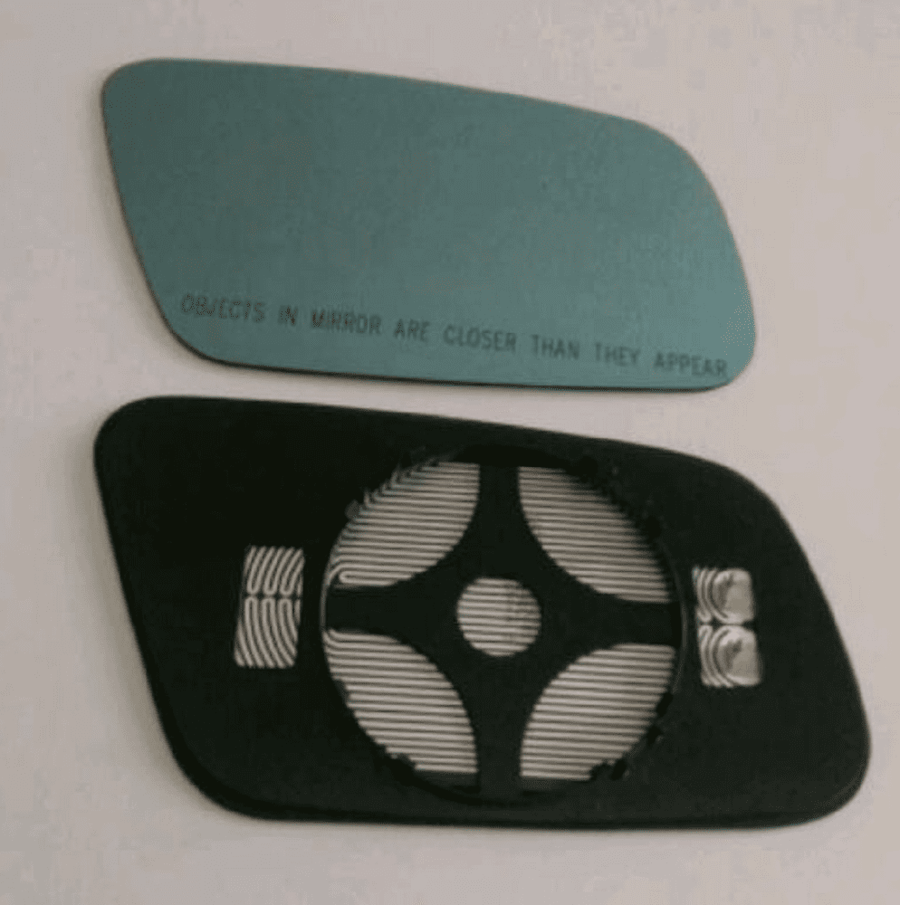 Audi S4 2000 2001 2002 Passenger Side Heated Mirror Glass Clip-On 